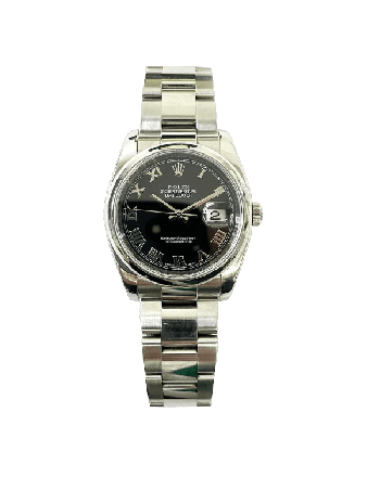 Rolex Datejust 116200 Black Dial Jan 2008