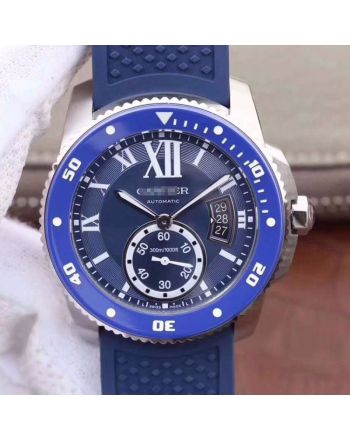 CALIBRE DE  DIVER WSCA0010 42MM JF FACTORY BLUE DIAL