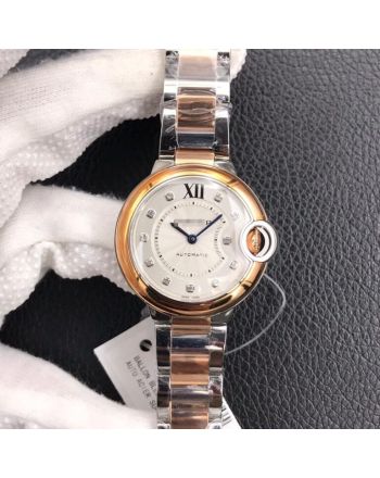 BALLON BLEU DE  28MM V6 FACTORY STAINLESS STEEL BEZEL