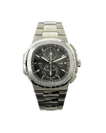 Patek Philippe Nautilus Travel Time Chronograph 5990/1A-001 Black Dial