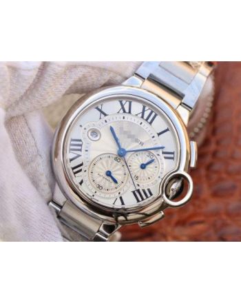 BALLON BLEU CHRONOGRAPH W6920076 ZF FACTORY SILVER DIAL