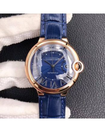 BALLON BLEU DE  42MM WGBB0036 V6 FACTORY BLUE STRAP