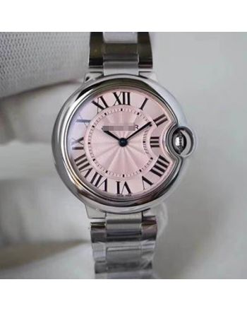 BALLON BLEU DE  33MM V6 FACTORY PINK DIAL