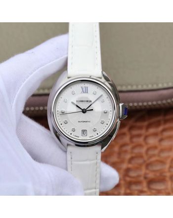 CLE DE  LADIES 35MM WJCL0032 SILVER-GRAY DIAL