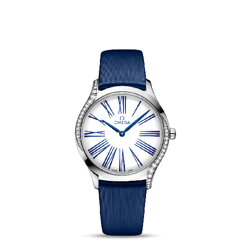 De Ville Steel Diamanten Watch 428.17.36.60.04.001