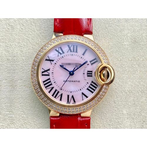 BALLON BLEU DE  33MM WJBB0033 3K FACTORY LEATHER STRAP