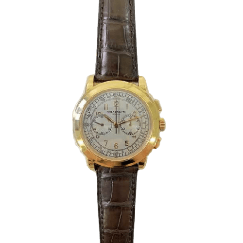 Patek Philippe Complications Chronograph 5070R-001 Silver Dial