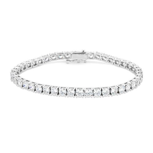 Diamond Tennis Bracelet 3 Carat TW 14k White Gold