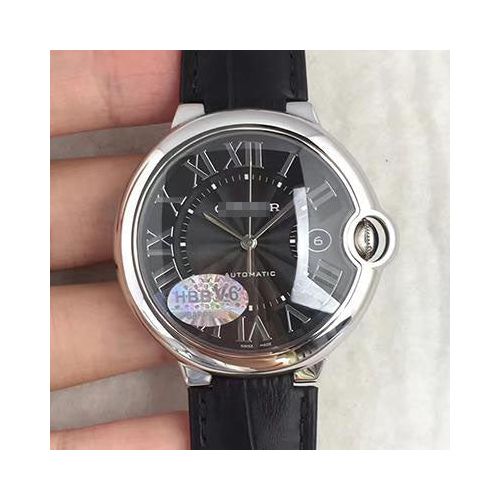 BALLON BLEU DE   42MM WSBB0003 V6 FACTORY BLACK DIAL