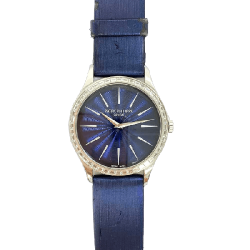 Patek Philippe Calatrava 4897/300G-001 Blue Dial Jan 2017